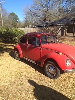 1972 Volkswagen Beetle - Classic (Red/Black)