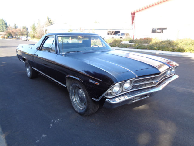 1969 Chevrolet El Camino (Black/Green)