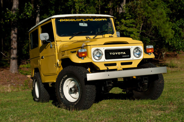 1979 Toyota Land Cruiser (Yellow/YELLOW)