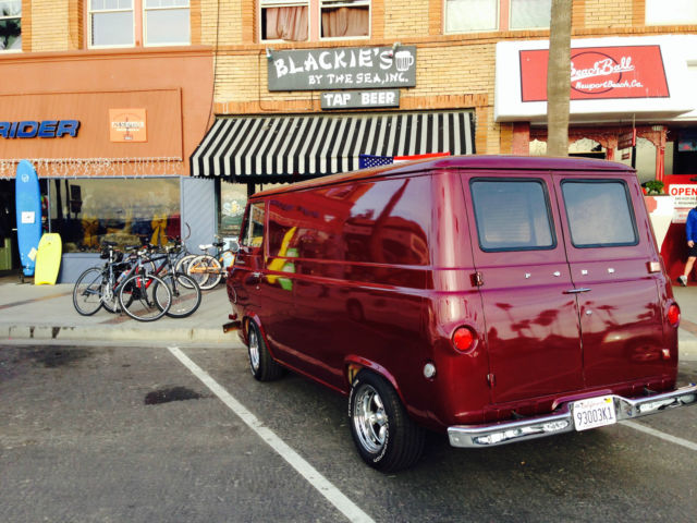1963 Ford E-Series Van (MADEIRA MAROON/CUSTOM)
