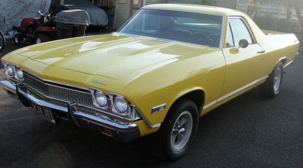 1968 Chevrolet El Camino (Yellow/Black)