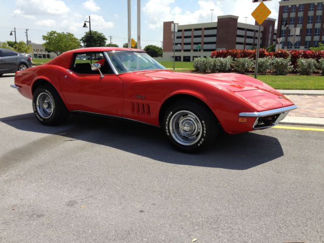 1969 Chevrolet Corvette (Red/Black)