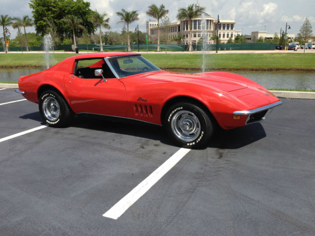 1969 Chevrolet Corvette (Red/Black)