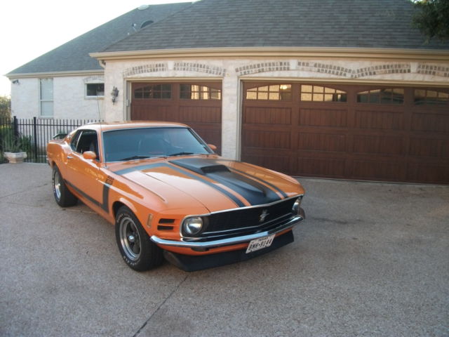 1970 Ford Mustang (Orange/Black)