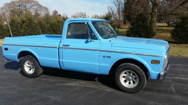 1969 Chevrolet C-10 (Blue/Blue)