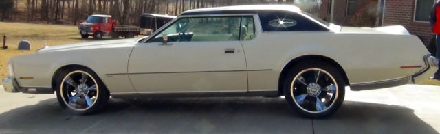 1973 Lincoln Continental (White/White)