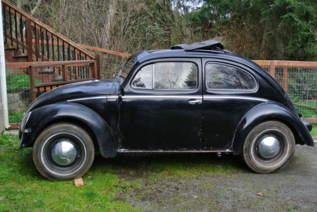 1957 Volkswagen Beetle - Classic (Black/Black)