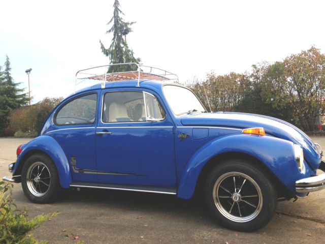 1972 Volkswagen Beetle - Classic (Blue/Black)