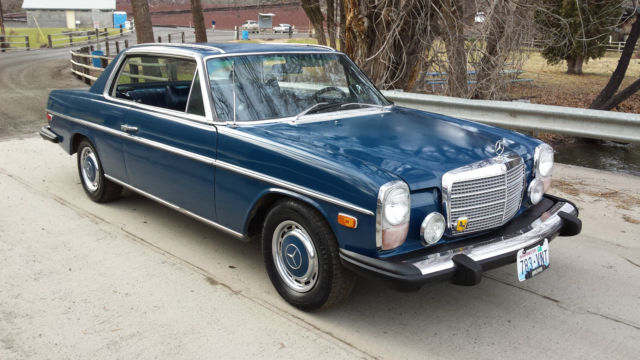 1974 Mercedes-Benz 200-Series (Blue/Blue)
