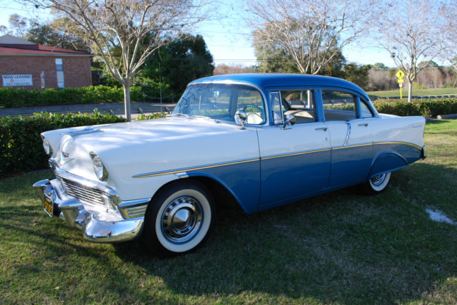 1956 Chevrolet Bel Air/150/210 (Blue/Blue)