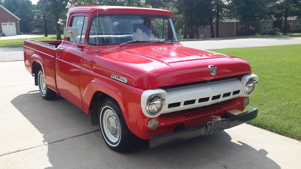 1957 Ford F-100 (Red/RED/BLACK)