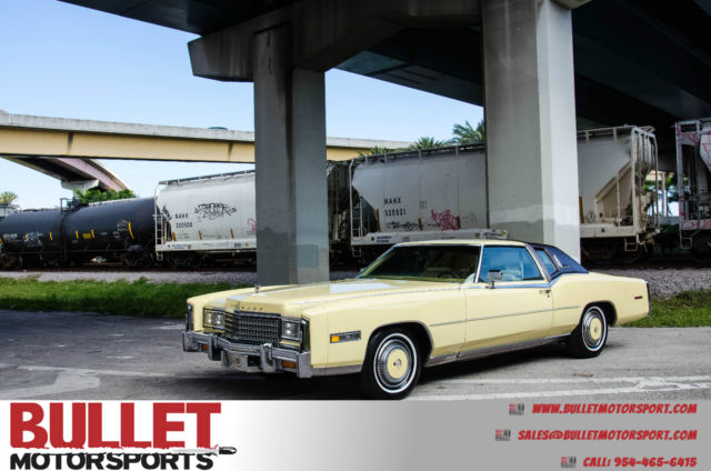 1978 Cadillac Eldorado (Yellow/YELLOW)