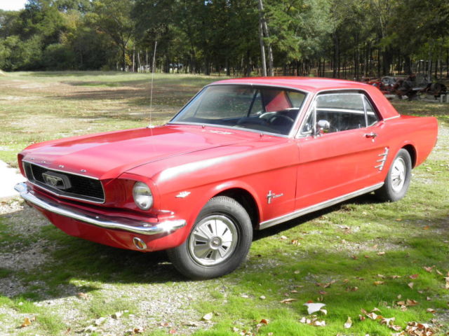 1966 Ford Mustang (Red/Black and Red)