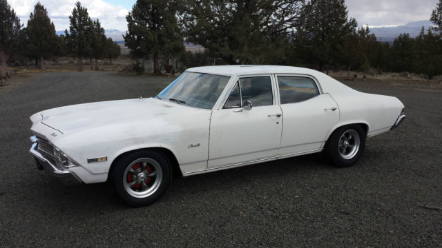1968 Chevrolet Chevelle (White/Blue)