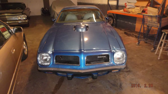 1974 Pontiac Trans Am (Blue/White)