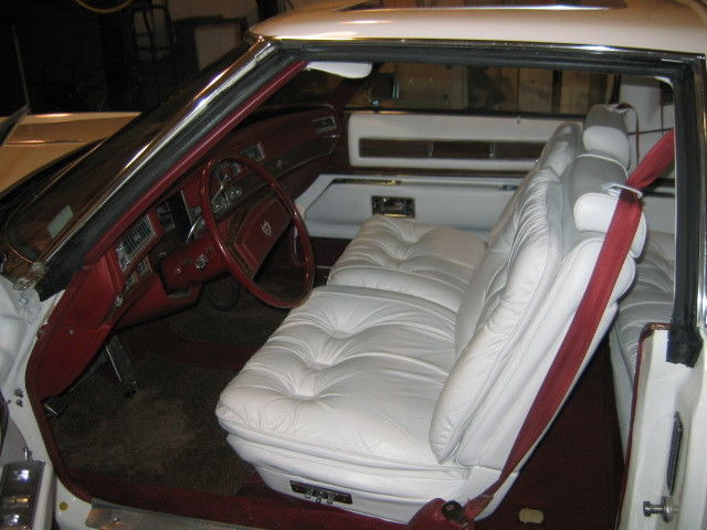1978 Cadillac Eldorado (White/White)
