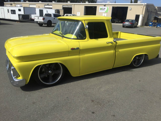 1962 Chevrolet C-10 (Yellow/Gray)
