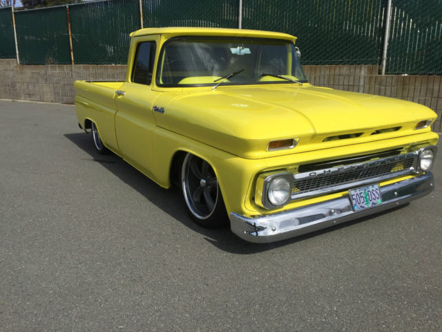 1962 Chevrolet C-10 (Yellow/Gray)