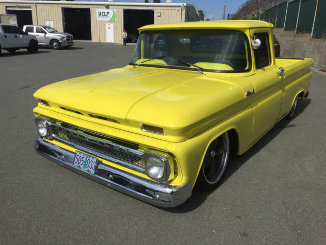 1962 Chevrolet C-10 (Yellow/Gray)