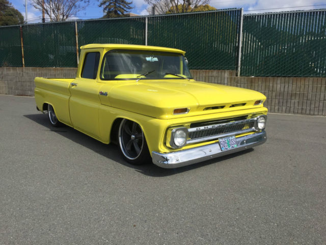 1962 Chevrolet C-10 (Yellow/Gray)