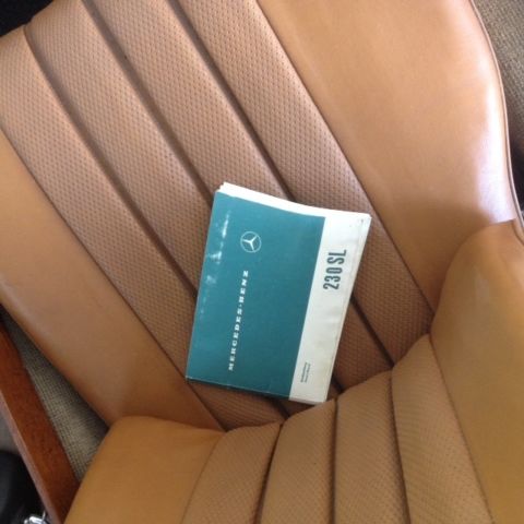 1966 Mercedes-Benz SL-Class (White/Tan)