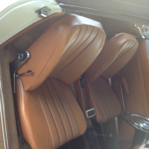 1966 Mercedes-Benz SL-Class (White/Tan)