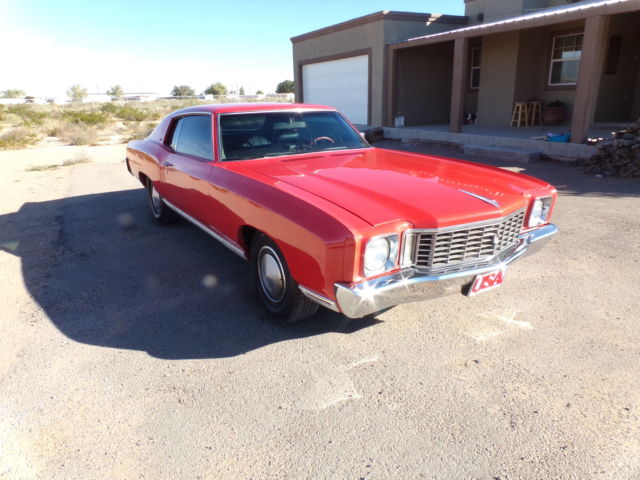 1972 Chevrolet Monte Carlo (Rally Red/Black)