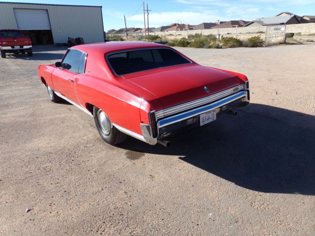 1972 Chevrolet Monte Carlo (Rally Red/Black)