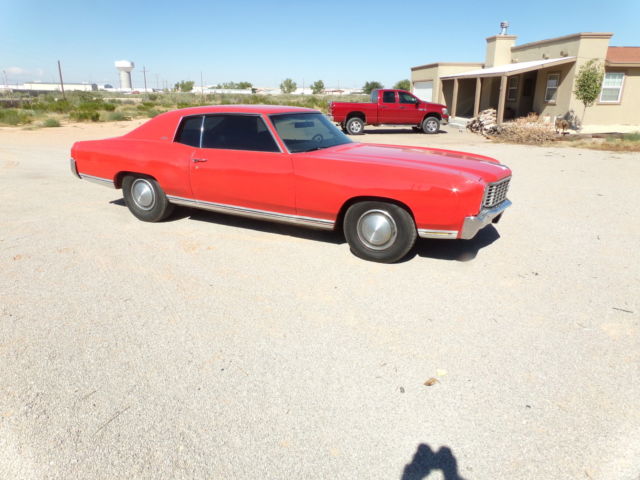 1972 Chevrolet Monte Carlo (Rally Red/Black)