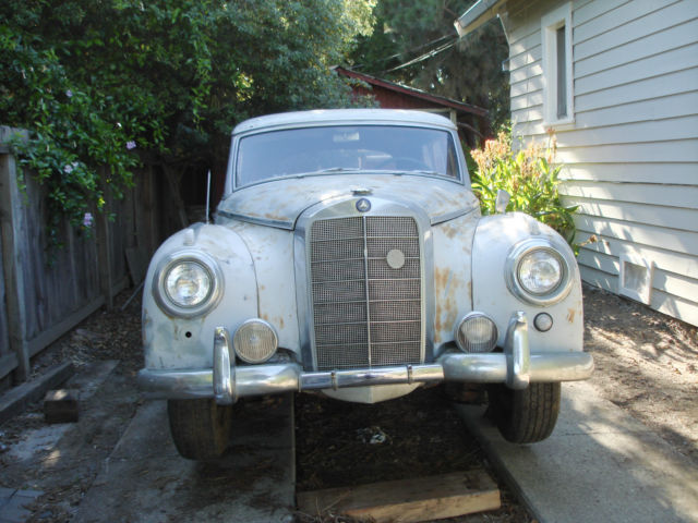 1954 Mercedes-Benz 300-Series (Gray and needs paint/Wood trim with green leather)