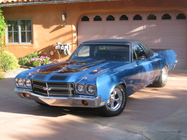 1970 Chevrolet El Camino (Blue/Black)