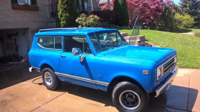 1978 International Harvester Scout (Blue/Blue)