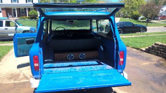 1978 International Harvester Scout (Blue/Blue)