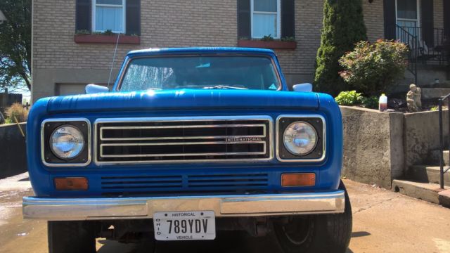 1978 International Harvester Scout (Blue/Blue)