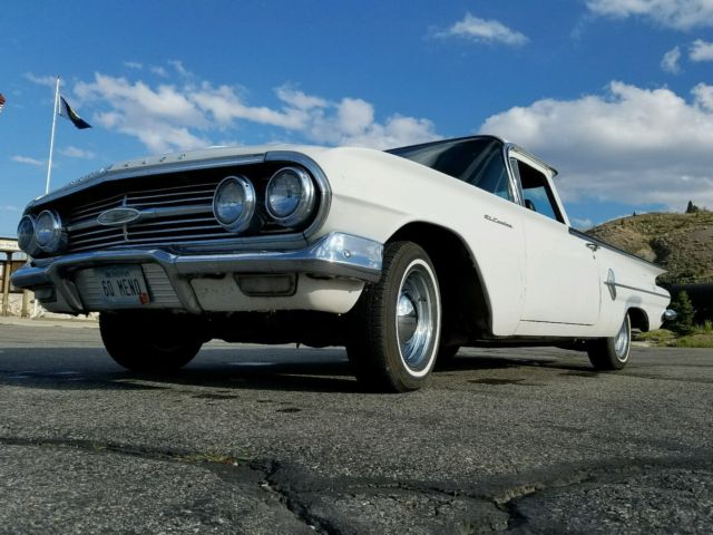1960 Chevrolet El Camino (White/Black)