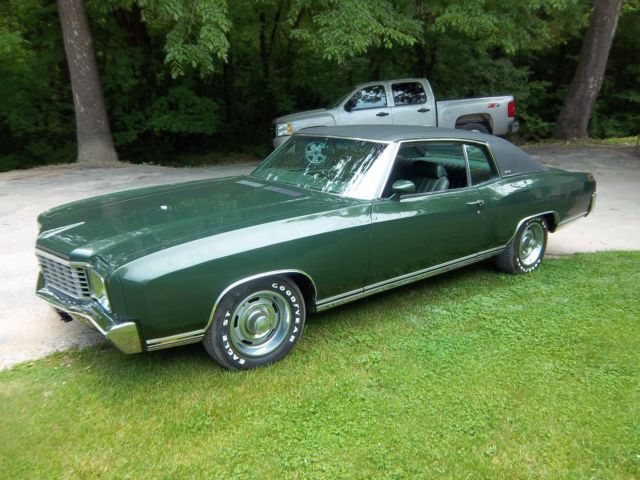 1972 Chevrolet Monte Carlo (Green/Green)