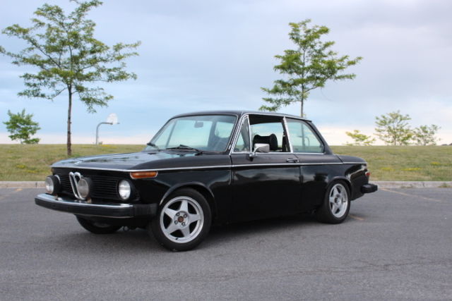 1974 BMW 2002 (Black/Black)