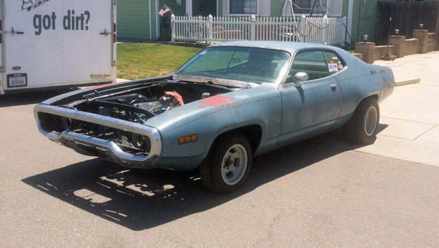 1971 Plymouth Satellite (Blue/Black)