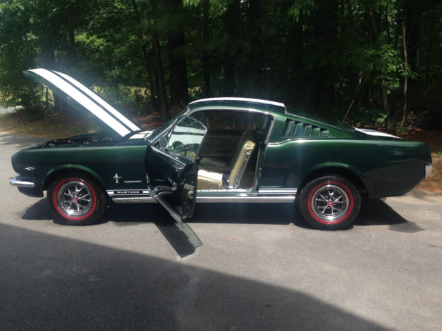 1965 Ford Mustang (Dynasty Green/Light Ivy)