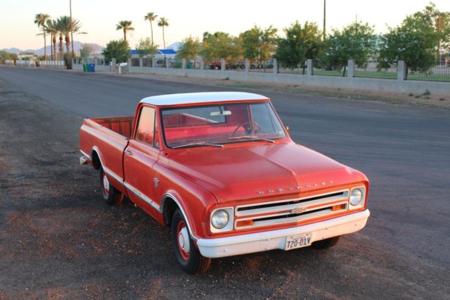 1967 Chevrolet C-10 (Red/Red)