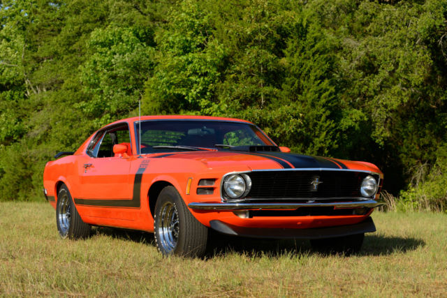 1970 Ford Mustang (Orange/Red)