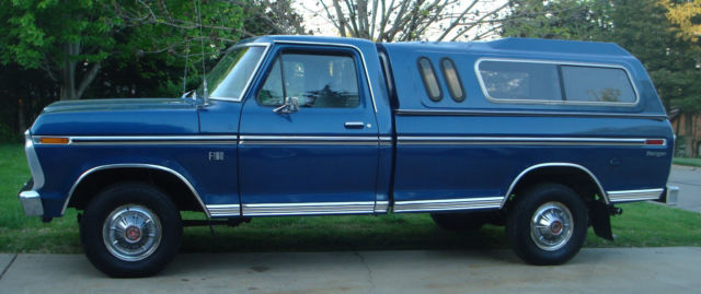 19730000 Ford F-100 (Blue/Blue and white)