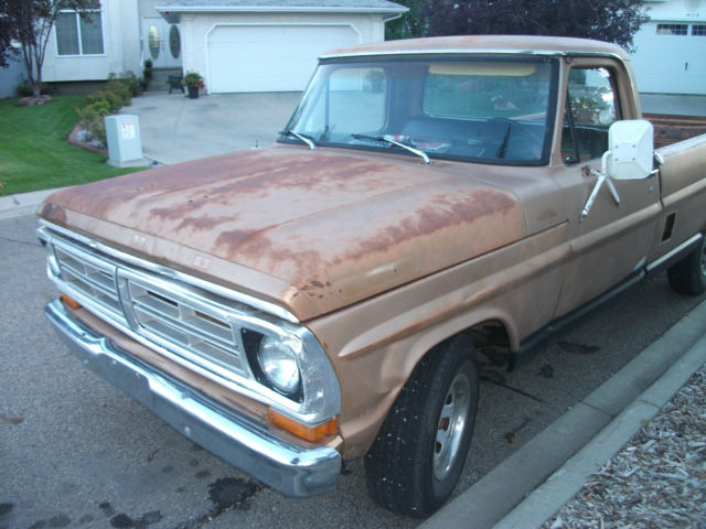 1971 Ford F-100 (Brown/Brown)