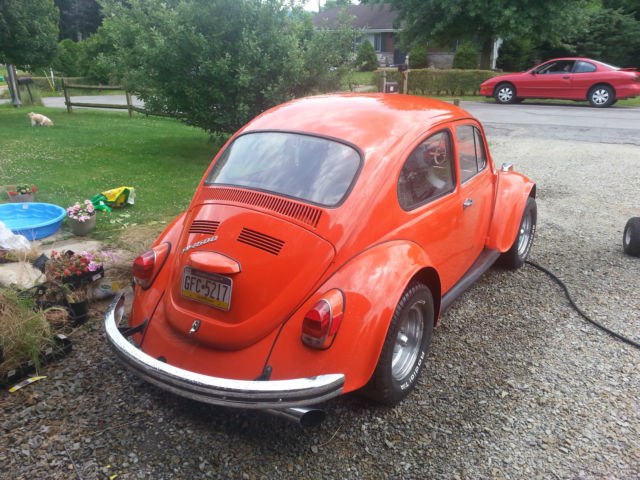 1967 Volkswagen Beetle - Classic (Orange/Black)