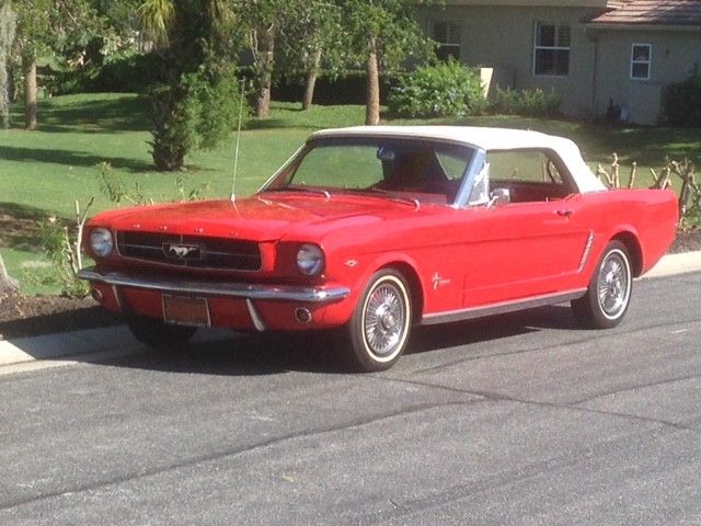 1965 Ford Mustang (RAGOON RED/Red)