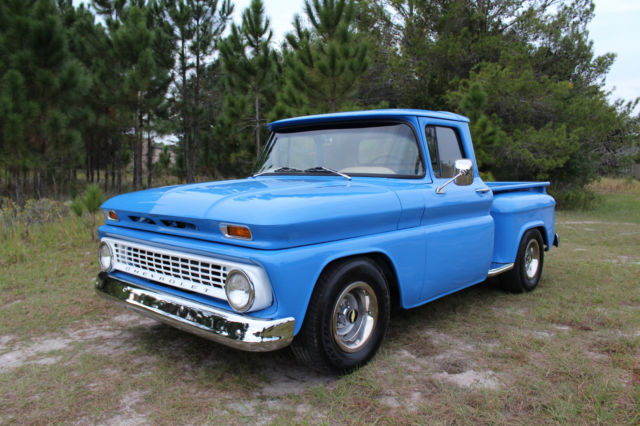 1963 Chevrolet C-10 (Blue/Tan)