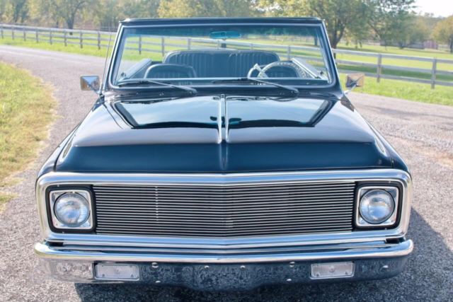 1972 Chevrolet Blazer (Black/Black)
