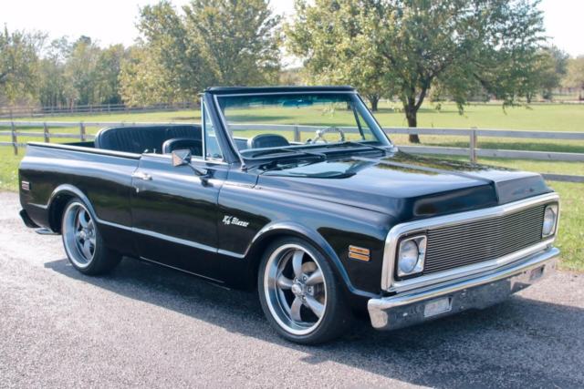 1972 Chevrolet Blazer (Black/Black)