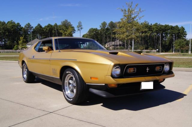 1972 Ford Mustang (Glow Gold Metallic/Ginger)