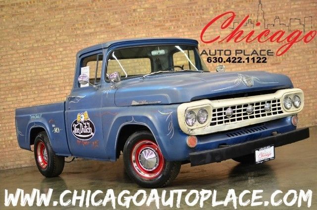 1958 Ford F-100 (Blue/Gray)